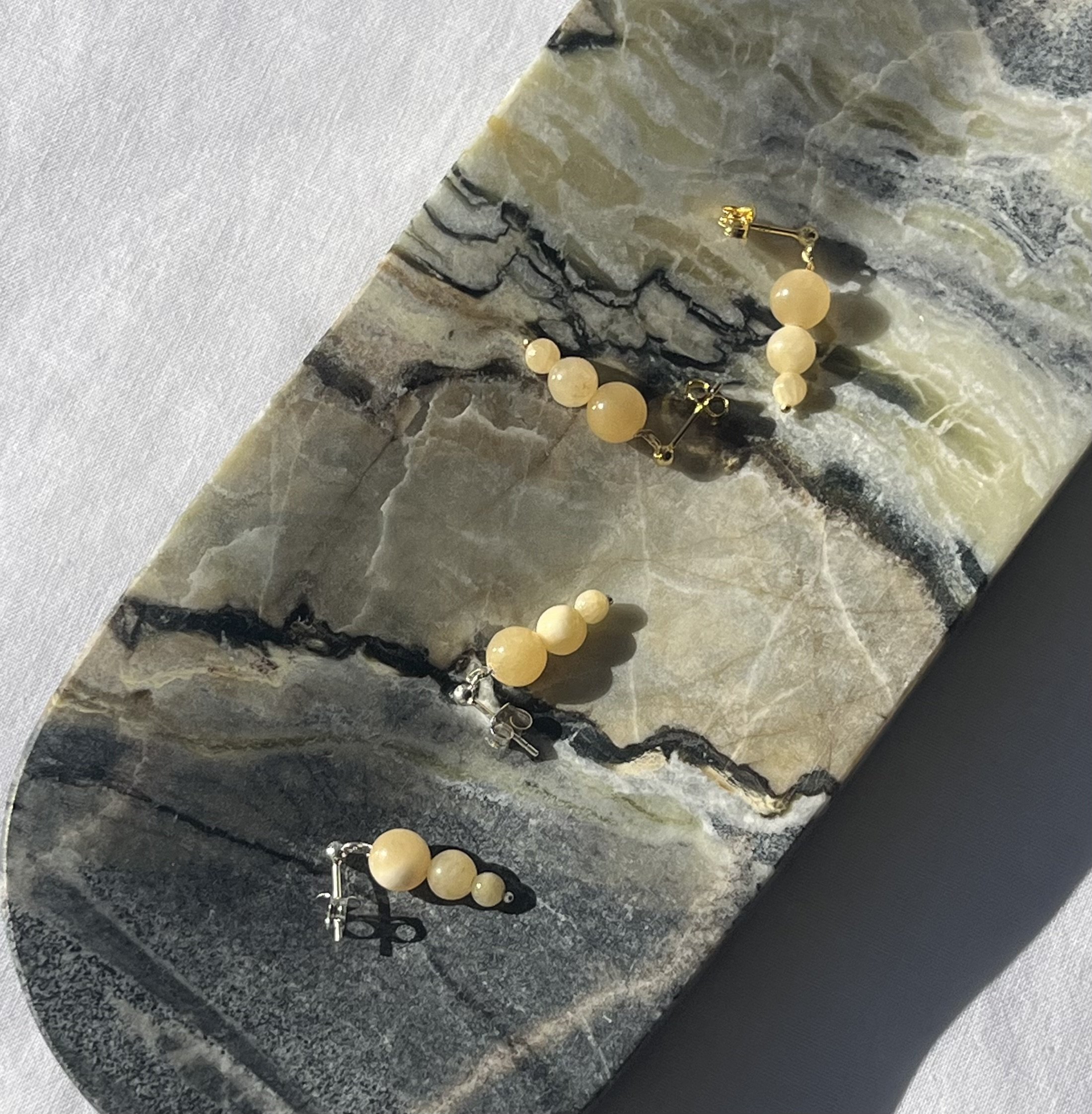 LULA Earrings - Butter Yellow