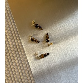 LULA Earrings - Tigers Eye